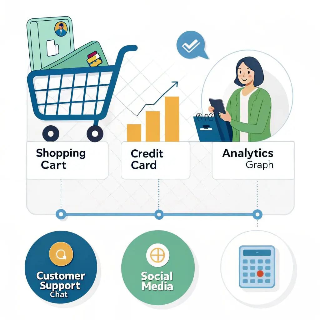 "Essential e-commerce tools to enhance your online store's performance and customer experience"
