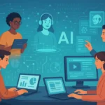 People using artificial intelligence tools to make money in various digital fields like content creation, e-commerce, and automation.